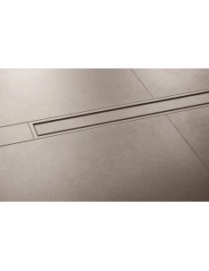 Kit grille + cadre design TREND LINE TSC Framed-tile KERDI-LINE-C  SCHLUTER - 1