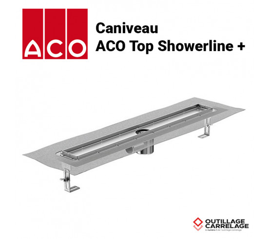 Caniveau de douche Top Showerline + 90cm  ACO - 1