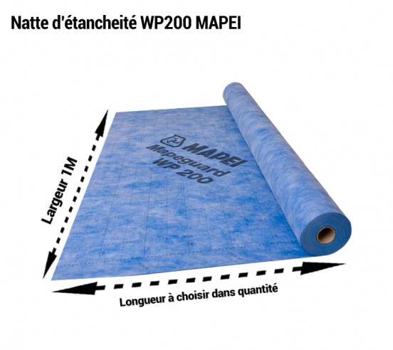 Mapeguard WP200 natte d'étanchéité / m² MAPEI - 2