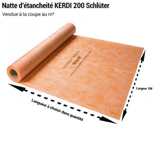 KERDI200 Natte d'étanchéité / m² SCHLUTER - 1