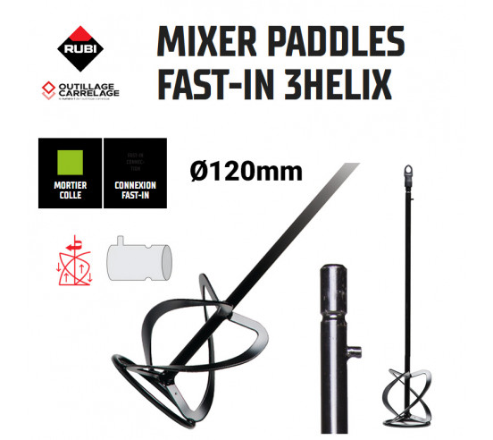 Turbine de Malaxage Mortier Fast-IN RUBI - 1