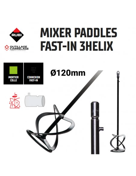 Turbine de Malaxage Mortier Fast-IN RUBI - 1