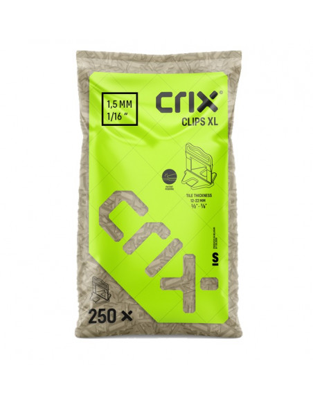 Croisillons autonivelants à cales CLIPS XL (12 à 22 mm) CRIX SOLIDOR - 3