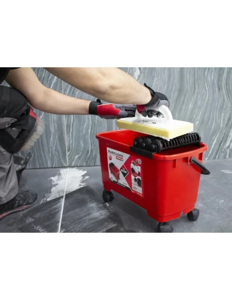 RUBICLEAN TRIPLE SUPER PRO bac de lavage RUBI - 6