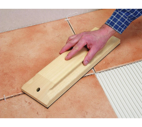 Batte de carreleur 40X14,5cm avec caoutchouc RUBI - 2
