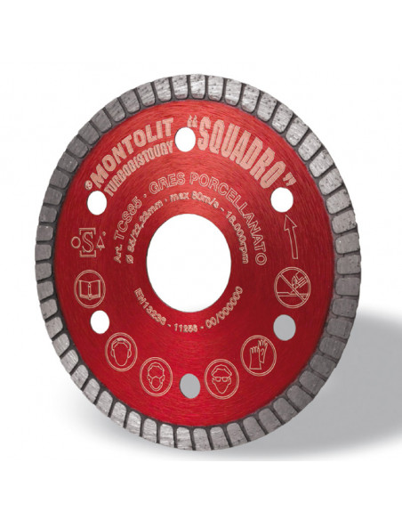 Disque diamant SQUADRO Ø 85 mm MONTOLIT - 1