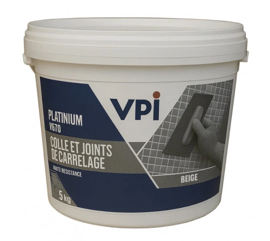 Colle et Joint EPOXY Platinum V670 5kg VPI - 3