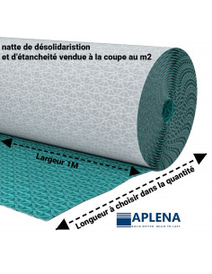 Natte de désolidarisation et d'étanchéité STETRA vendue au m² ALPENA - 1