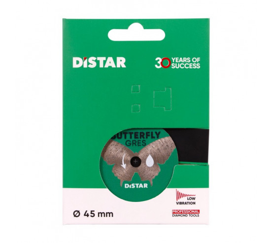 Disque diamant Ø45 mm sans mandrin Butterfly DISTAR - 3