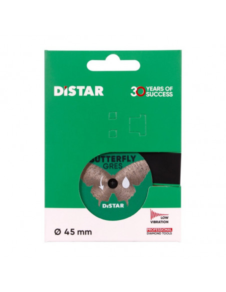 Disque diamant Ø45 mm sans mandrin Butterfly DISTAR - 3