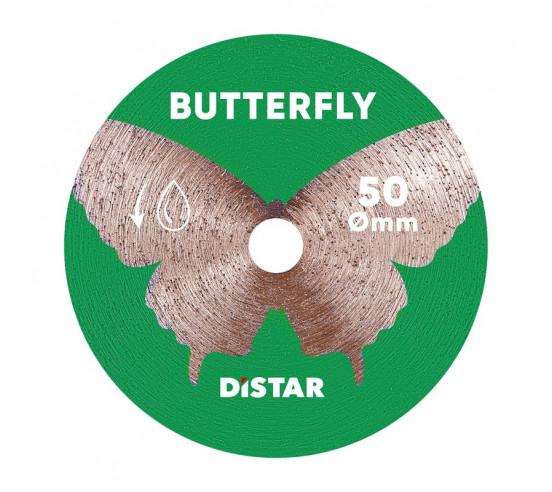 Disque diamant Ø50 mm sans mandrin Butterfly DISTAR - 1