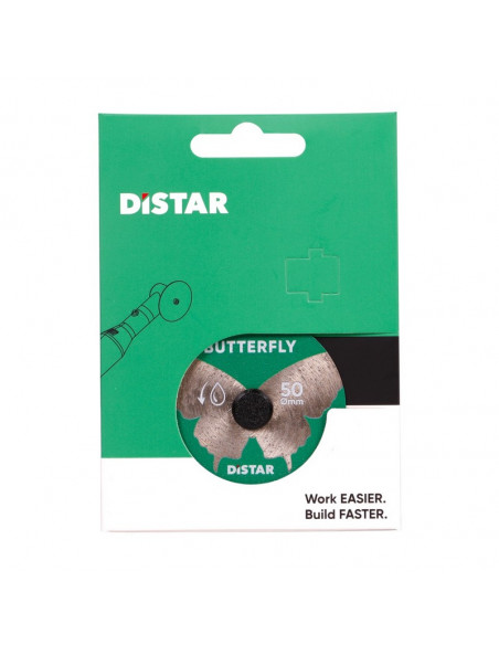 Disque diamant Ø50 mm sans mandrin Butterfly DISTAR - 3