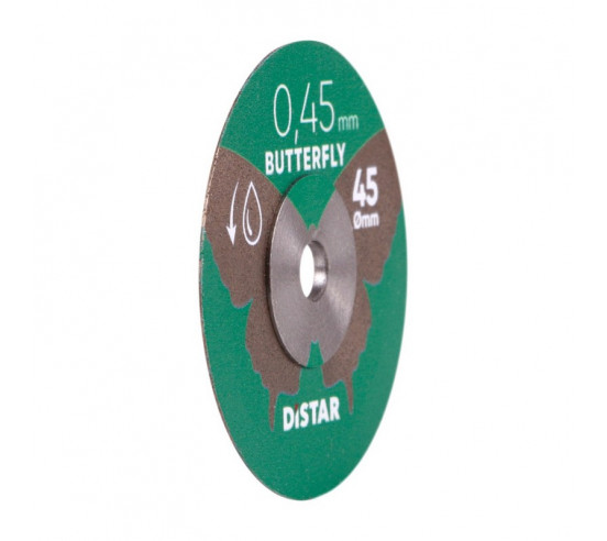 Disque diamant Ø45 mm avec mandrin Razor Precision Butterfly DISTAR - 3