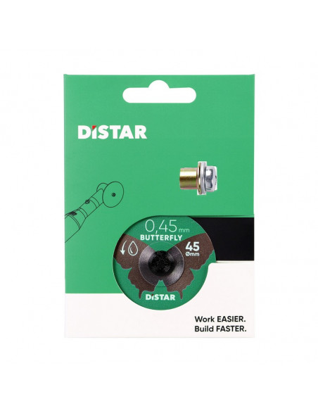 Disque diamant Ø45 mm avec mandrin Razor Precision Butterfly DISTAR - 6