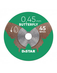 Disque diamant Ø45 mm sans mandrin Razor Precision Butterfly DISTAR - 1