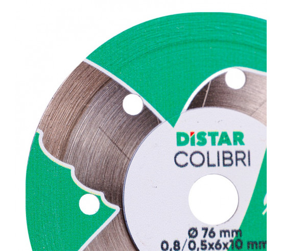 Disque diamant Ø76 mm Colibri DISTAR - 2
