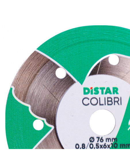 Disque diamant Ø76 mm Colibri DISTAR - 2