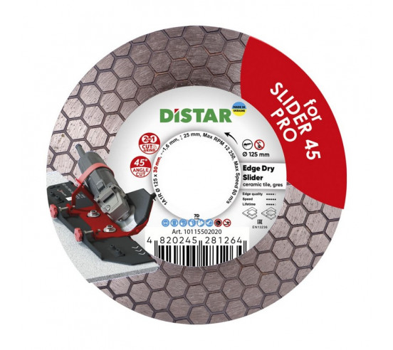 Disque diamant Ø125 mm EDGE DRY SLIDER DISTAR - 2