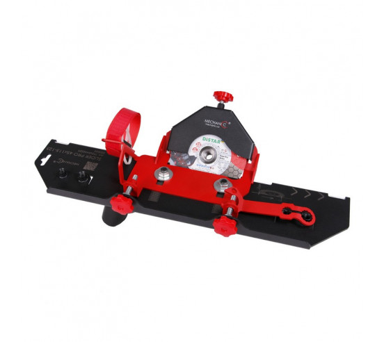 Guide de coupe à 45° pour meuleuse SLIDER 45 PRO + Disque 125x30 EDGE DRY DISTAR - 2