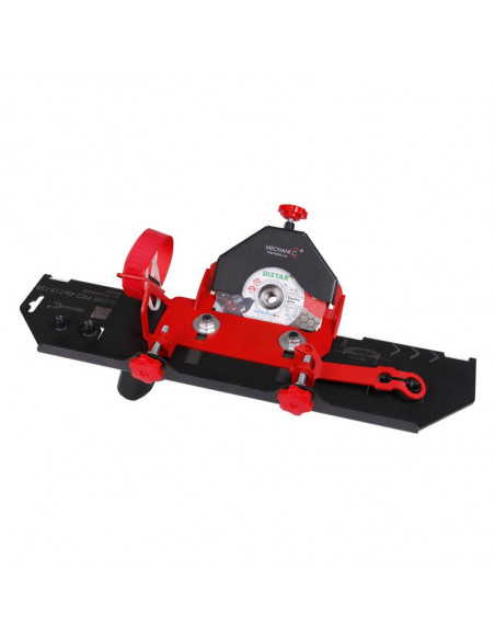 Guide de coupe à 45° pour meuleuse SLIDER 45 PRO + Disque 125x30 EDGE DRY DISTAR - 2