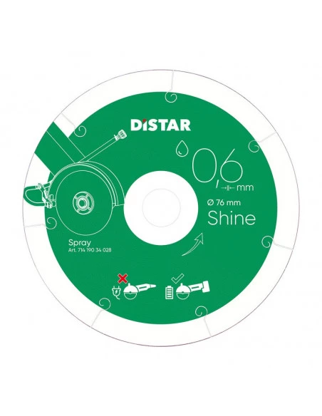 Disque diamant DIAMOND CUTTING BLADE SHINE DISTAR - 1
