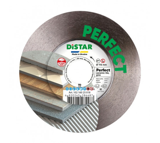 Disque diamant DIAMOND CUTTING BLADE PERFECT DISTAR - 1