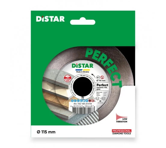 Disque diamant DIAMOND CUTTING BLADE PERFECT DISTAR - 6
