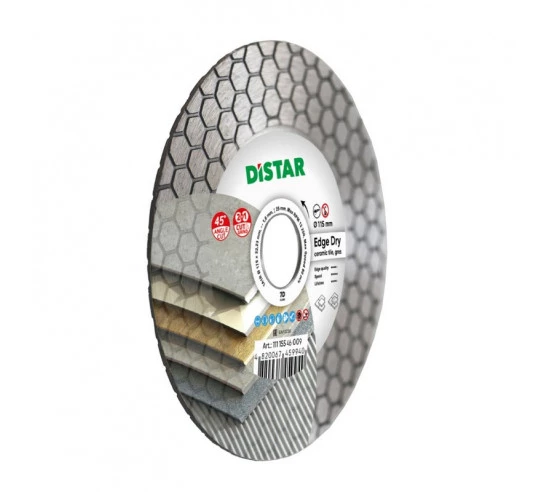 Disque diamant DIAMOND CUTTING BLADE EDGE DRY 45 DISTAR - 1