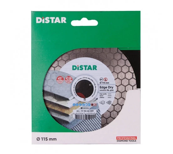 Disque diamant DIAMOND CUTTING BLADE EDGE DRY 45 DISTAR - 5