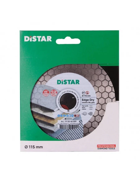 Disque diamant DIAMOND CUTTING BLADE EDGE DRY 45 DISTAR - 5