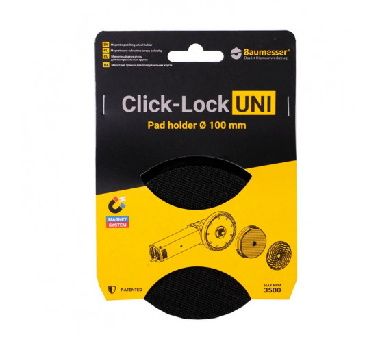 Support pour disque de polissage aimanté CLICK-LOCK UNI DISTAR - 4