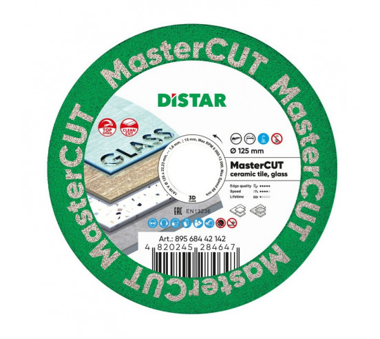 Disque diamant Ø125 mm MASTERCUT  DISTAR - 1