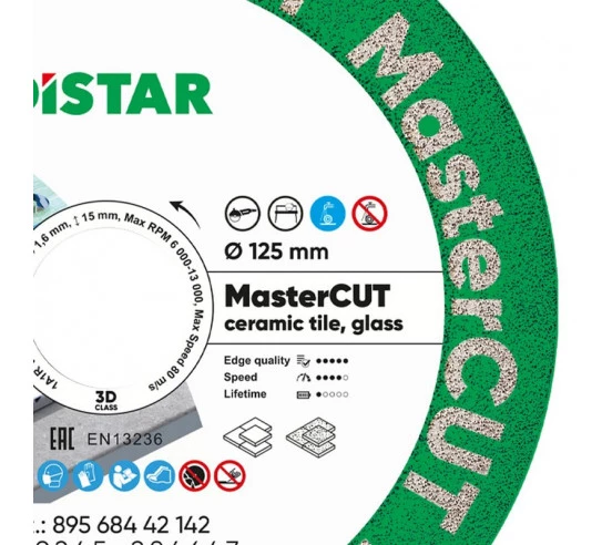 Disque diamant Ø125 mm MASTERCUT  DISTAR - 2