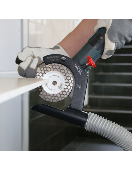 Carter de coupe aspirant Ø 115 - 125 mm CUTTING GUARD TILEDUSTER DISTAR - 4