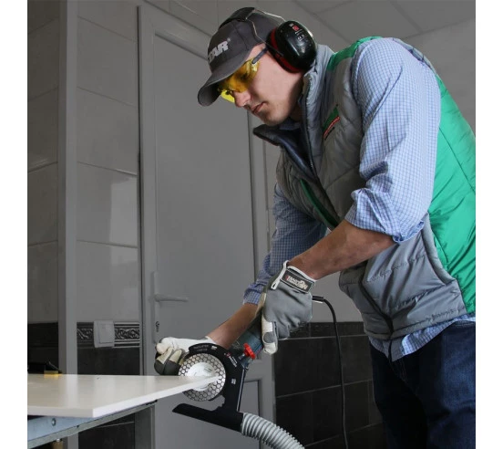 Carter de coupe aspirant Ø 115 - 125 mm CUTTING GUARD TILEDUSTER DISTAR - 5