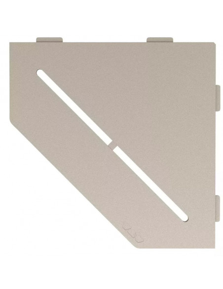 Tablette d'angle de douche SHELF-E-S2 19,5x19,5cm PURE D7 SCHLUTER - 5