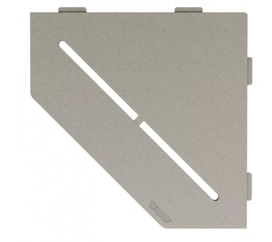 Tablette d'angle de douche SHELF-E-S2 19,5x19,5cm PURE D7 SCHLUTER - 7
