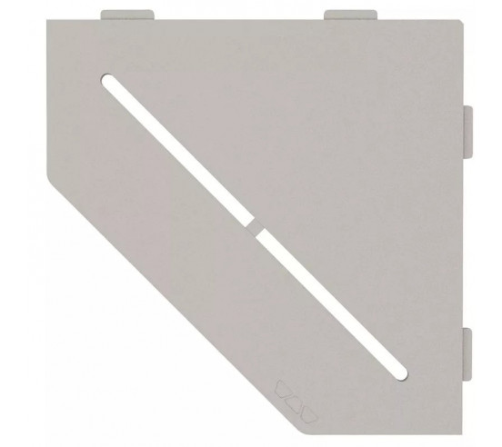 Tablette d'angle de douche SHELF-E-S2 19,5x19,5cm PURE D7 SCHLUTER - 9