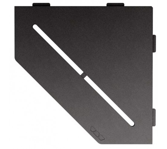 Tablette d'angle de douche SHELF-E-S2 19,5x19,5cm PURE D7 SCHLUTER - 11