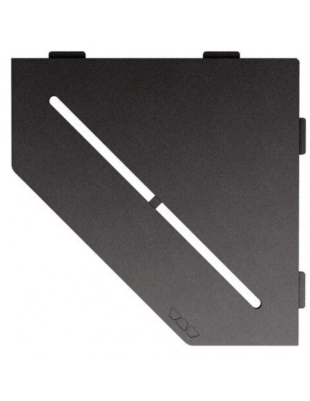 Tablette d'angle de douche SHELF-E-S2 19,5x19,5cm PURE D7 SCHLUTER - 11
