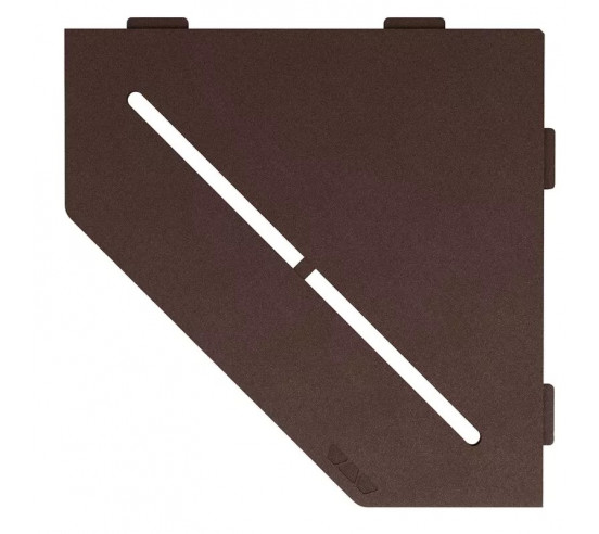 Tablette d'angle de douche SHELF-E-S2 19,5x19,5cm PURE D7 SCHLUTER - 13