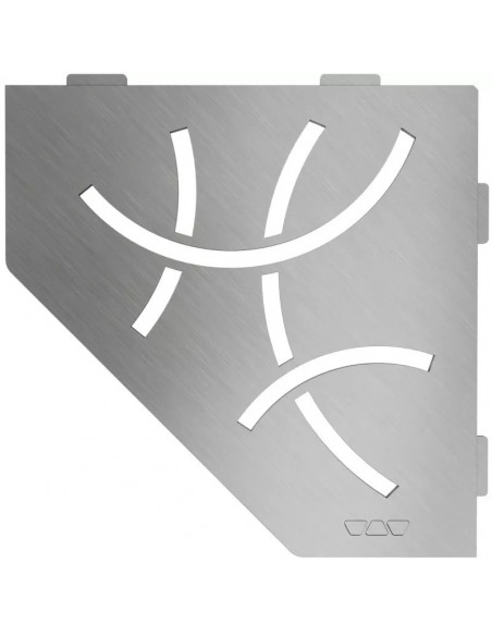 Tablette d'angle de douche SHELF-E-S2 19,5x19,5cm CURVE D6 SCHLUTER - 2