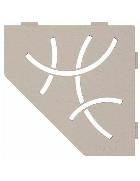 Tablette d'angle de douche SHELF-E-S2 19,5x19,5cm CURVE D6 SCHLUTER - 7