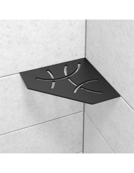 Tablette d'angle de douche SHELF-E-S2 19,5x19,5cm CURVE D6 SCHLUTER - 24
