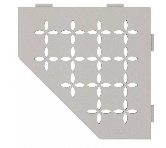 Tablette d'angle de douche SHELF-E-S2 19,5x19,5cm FLORAL D5 SCHLUTER - 13