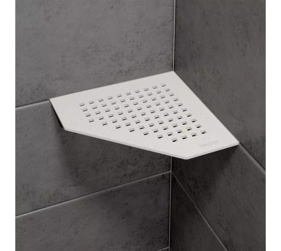Tablette d'angle de douche SHELF-E-S2 19,5x19,5cm SQUARE D3 SCHLUTER - 12