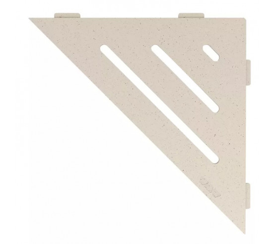 Tablette d'angle de douche SHELF-E-S1 21x21cm WAVE D10 SCHLUTER - 3
