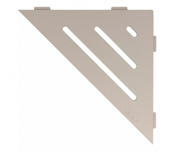 Tablette d'angle de douche SHELF-E-S1 21x21cm WAVE D10 SCHLUTER - 5