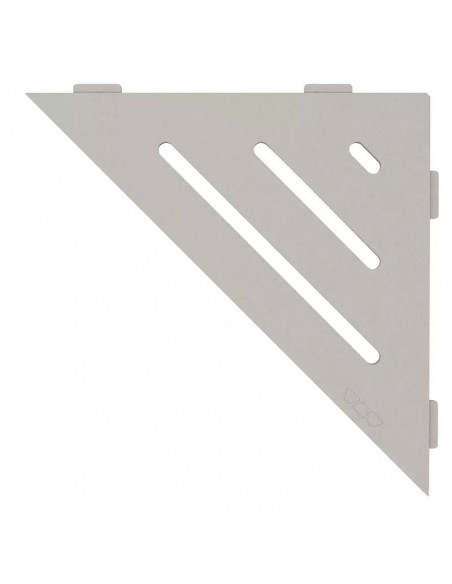 Tablette d'angle de douche SHELF-E-S1 21x21cm WAVE D10 SCHLUTER - 9