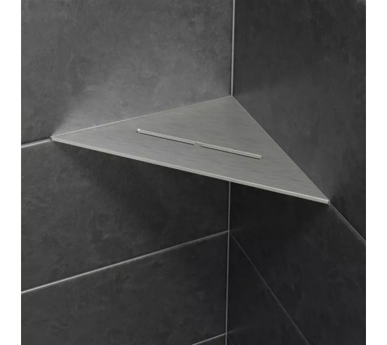 Tablette d'angle de douche SHELF-E-S1 21x21cm PURE D7 SCHLUTER - 4